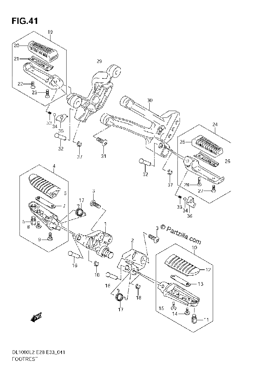 Diagrama de FOOTREST