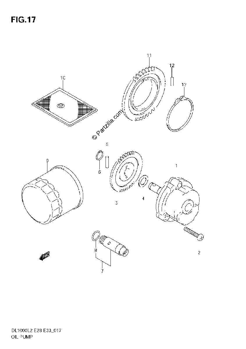 Diagrama de OIL PUMP