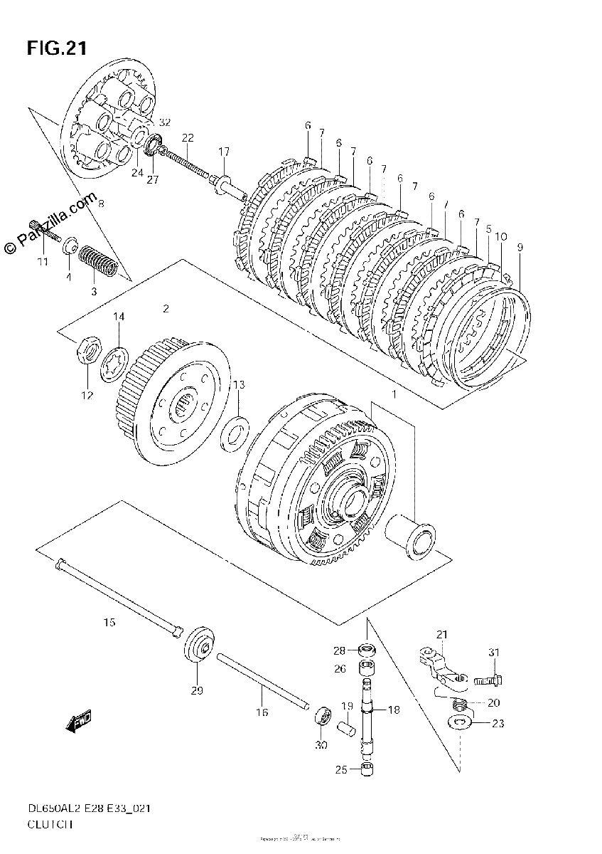 Diagrama de CLUTCH