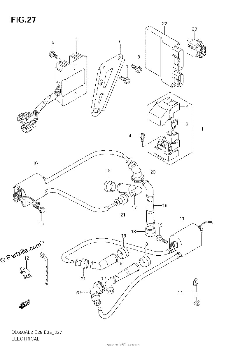 Diagrama de ELECTRICAL E28
