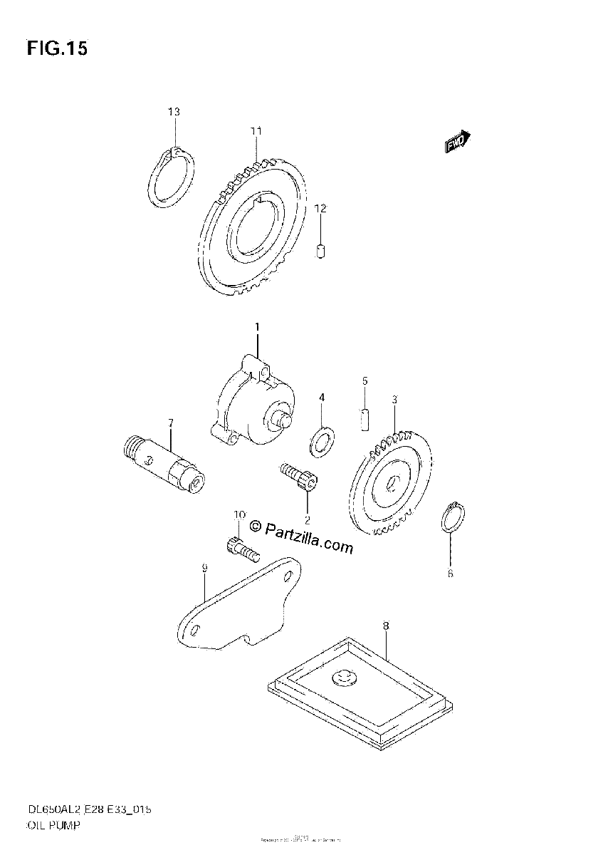 Diagrama de OIL PUMP
