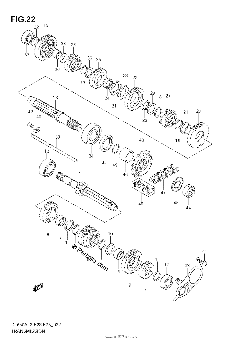 Diagrama de TRANSMISSION