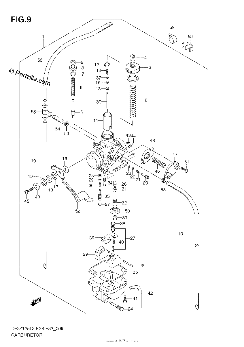 Diagrama de CARBURETOR