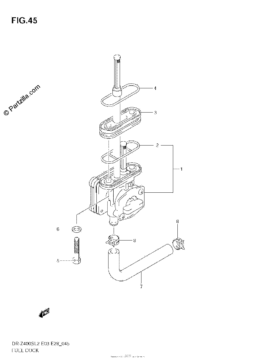 Diagrama de FUEL COCK