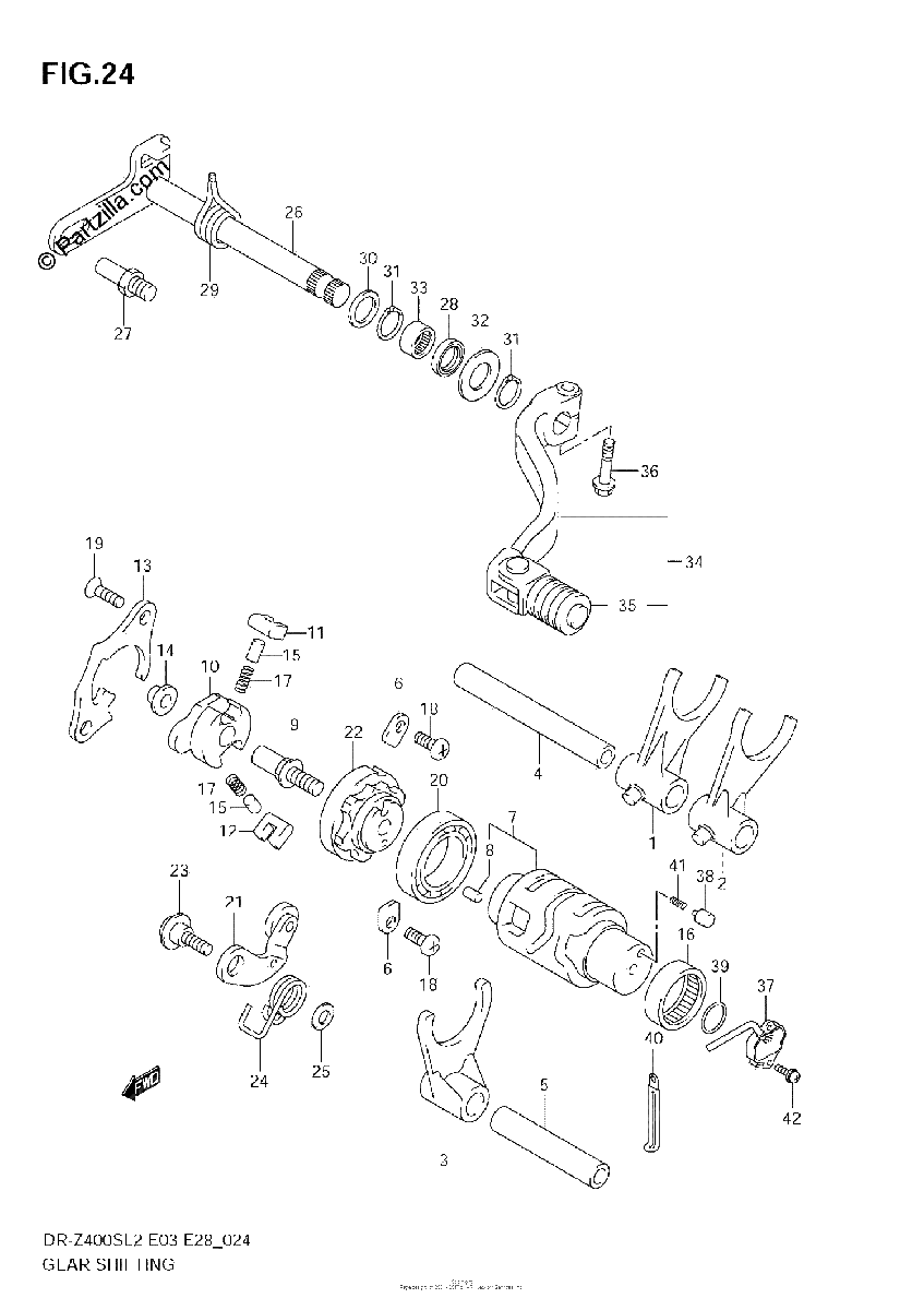 Diagrama de GEAR SHIFTING