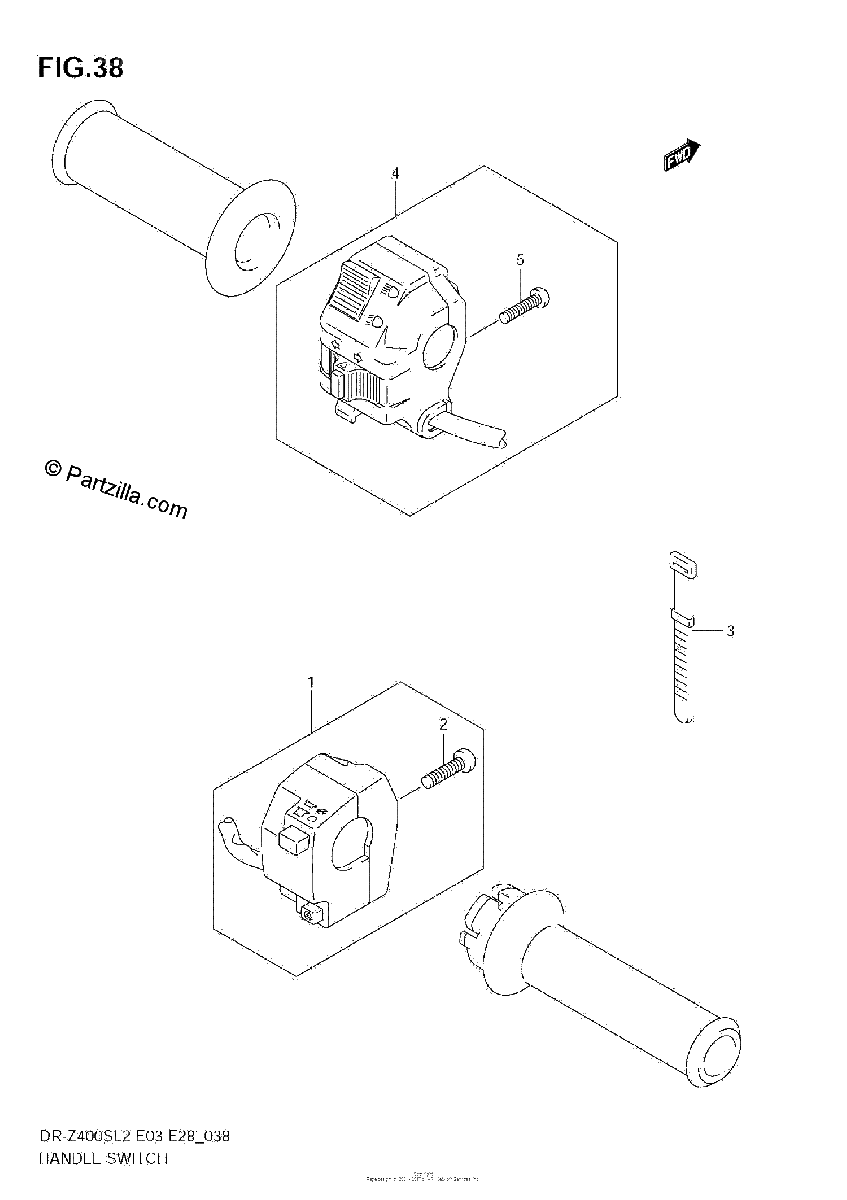 Diagrama de HANDLE SWITCH