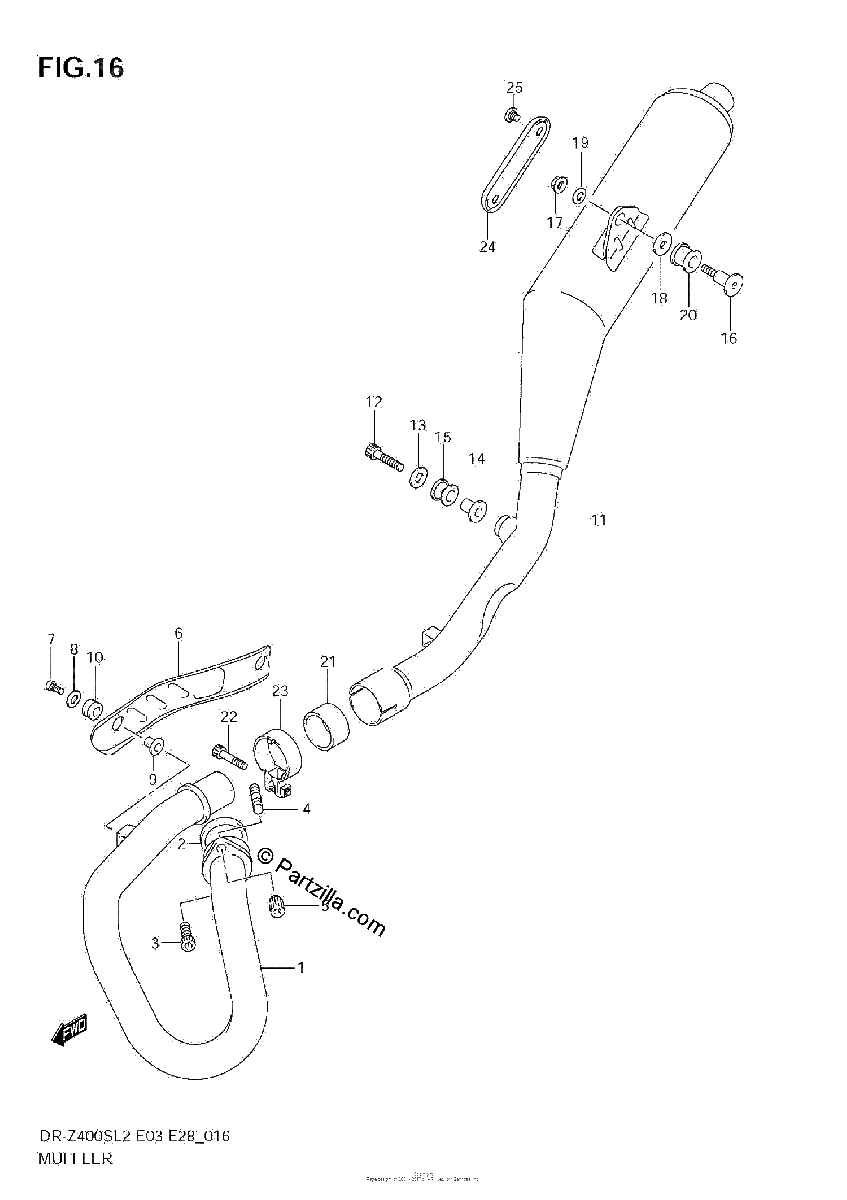 Diagrama de MUFFLER