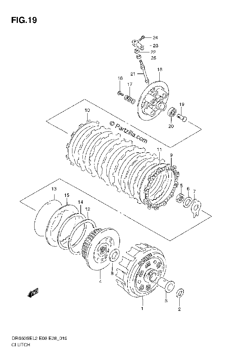 Diagrama de CLUTCH