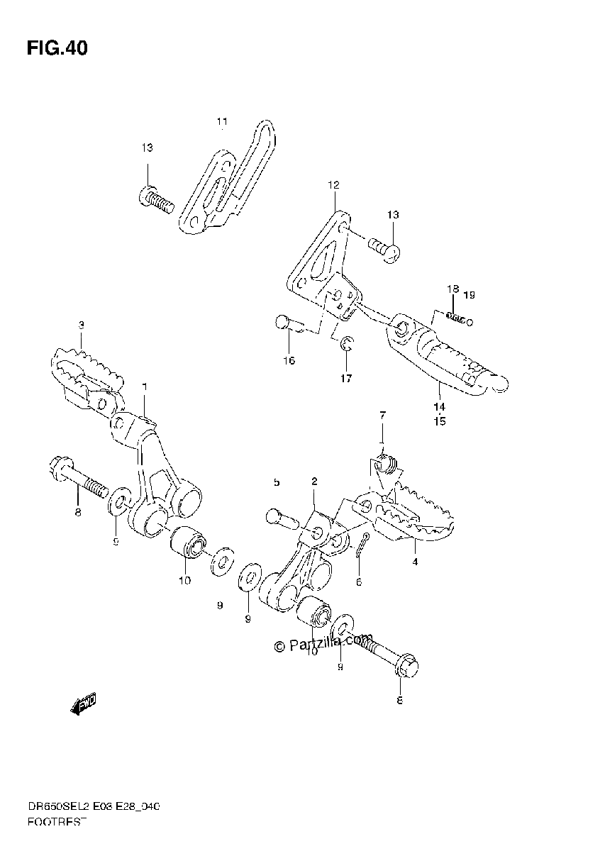 Diagrama de FOOTREST