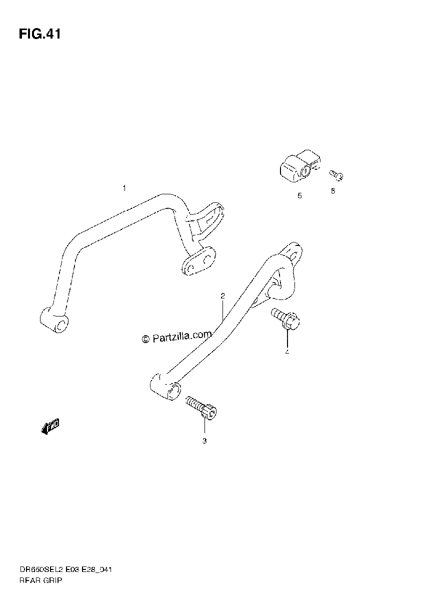 Diagrama de REAR GRIP