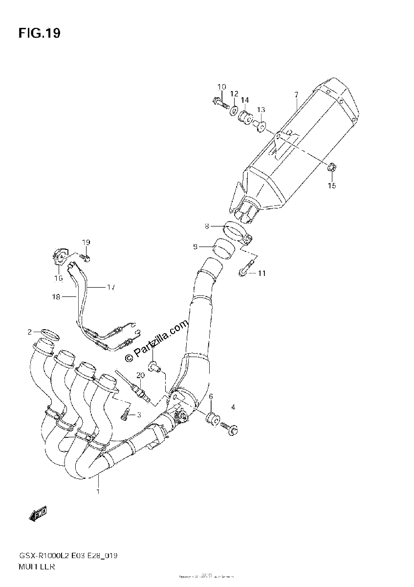 Diagrama de MUFFLER