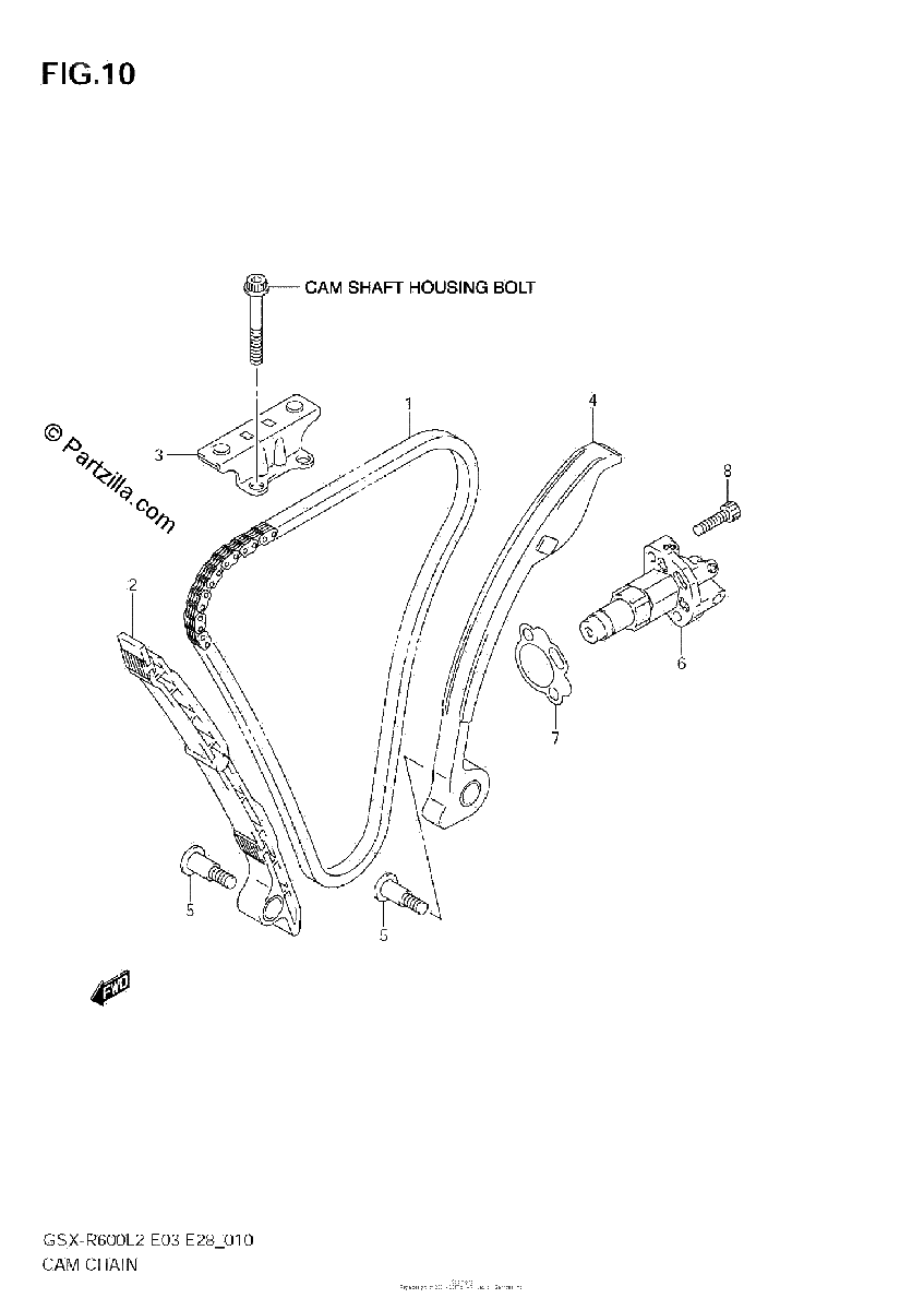 Diagrama de CAM CHAIN