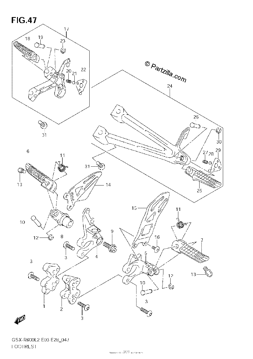 Diagrama de FOOTREST