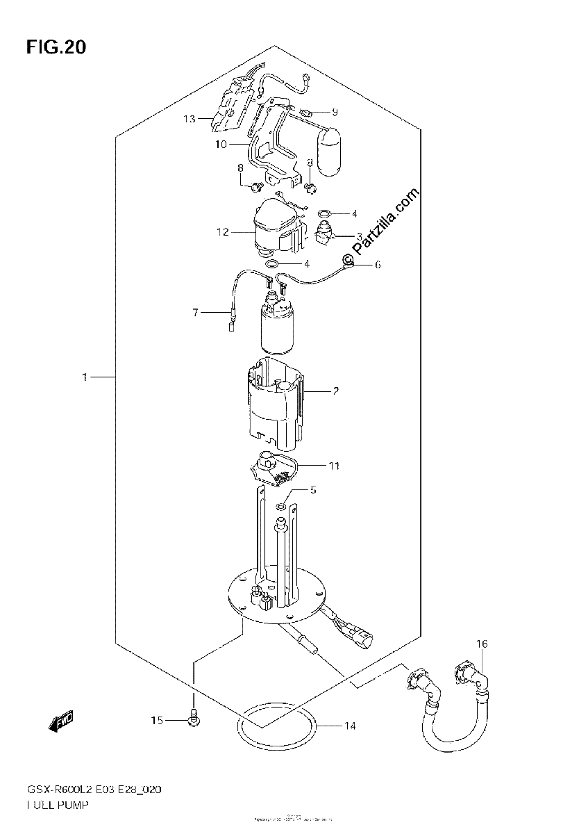 Diagrama de FUEL PUMP
