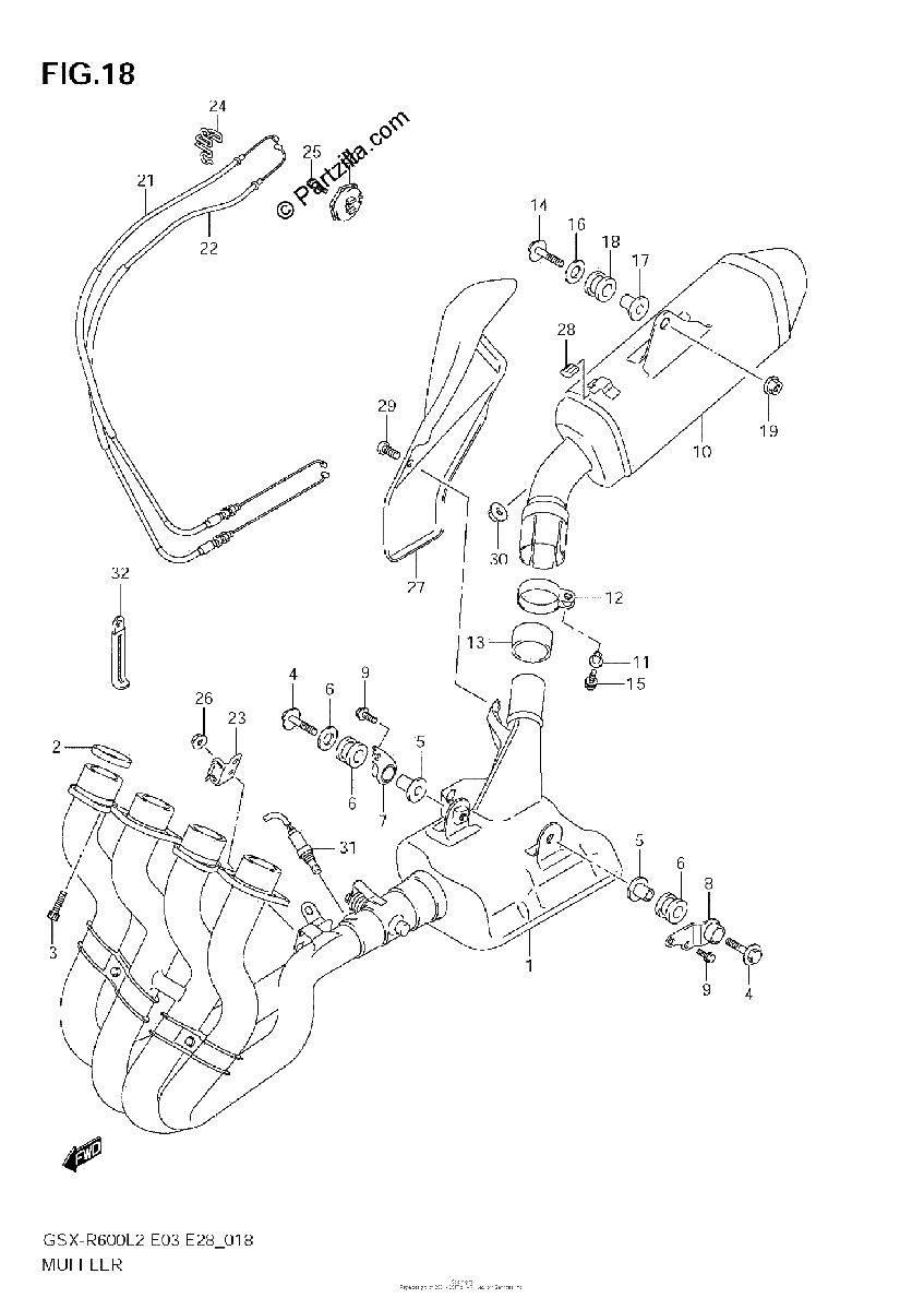 Diagrama de MUFFLER