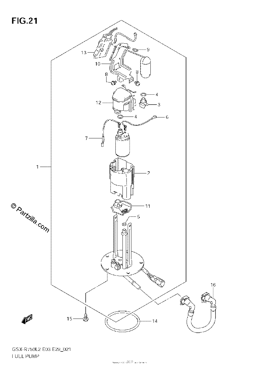 Diagrama de FUEL PUMP