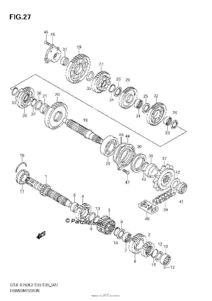 Diagrama de TRANSMISSION