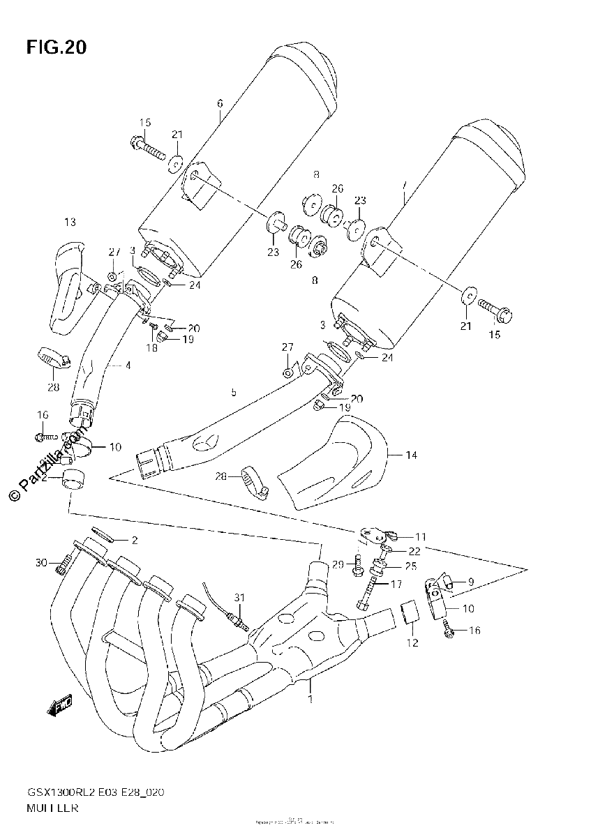 Diagrama de MUFFLER