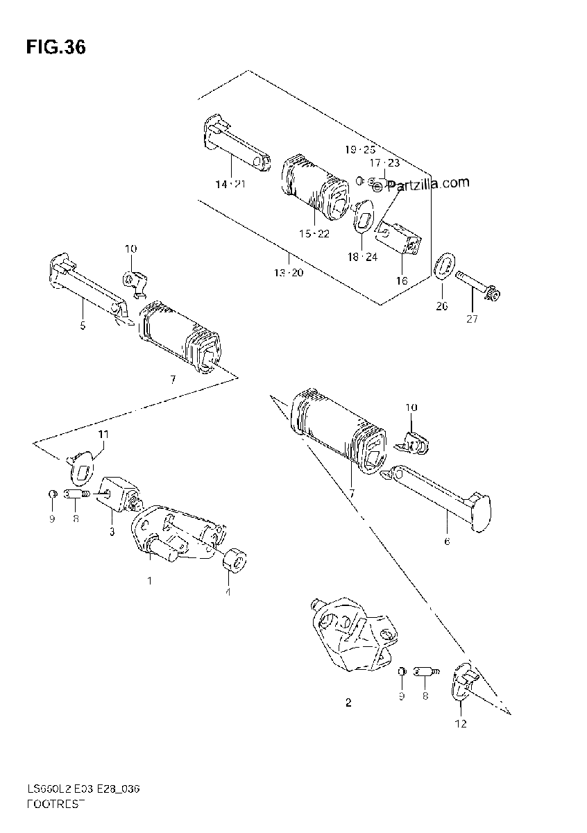 Diagrama de FOOTREST