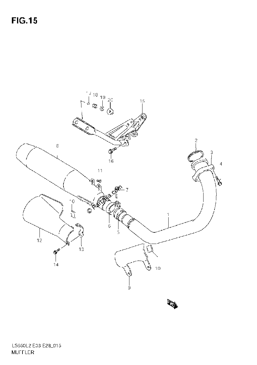 Diagrama de MUFFLER