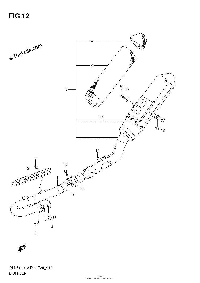 Diagrama de MUFFLER