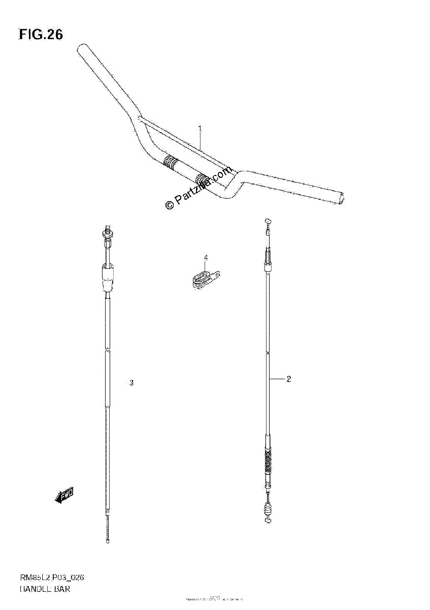 Diagrama de HANDLEBAR