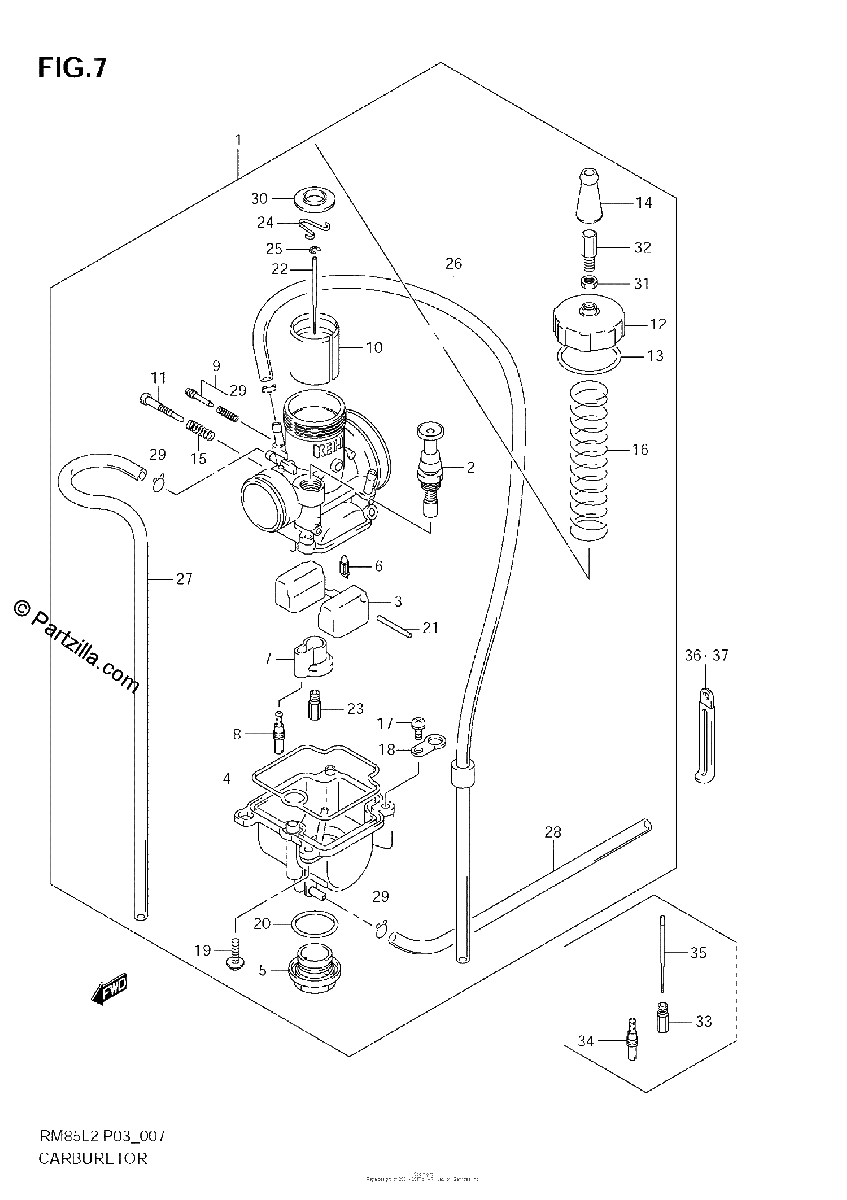 Diagrama de CARBURETOR