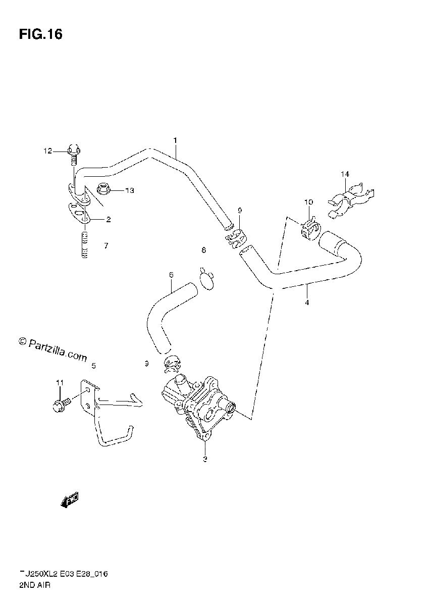 Diagrama de 2ND AIR