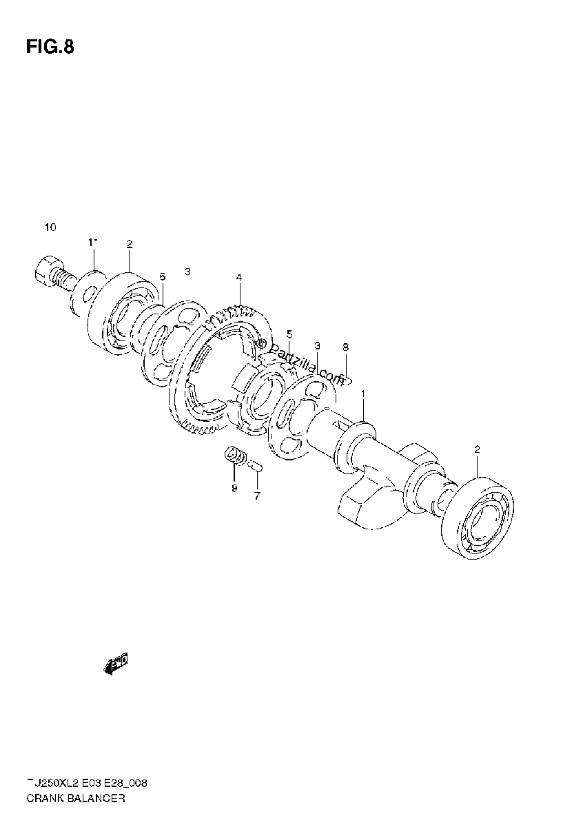 Diagrama de CRANK BALANCER