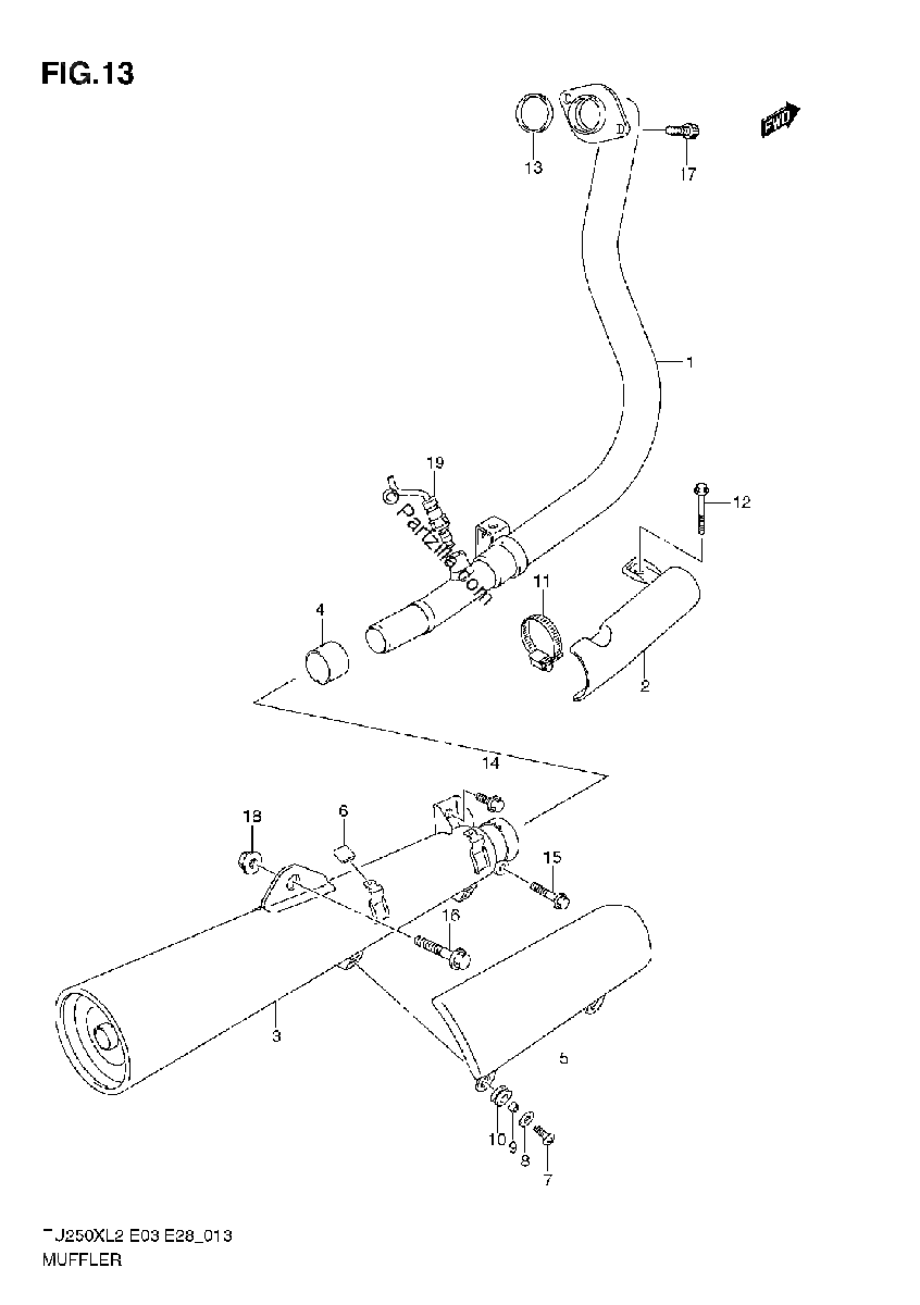 Diagrama de MUFFLER