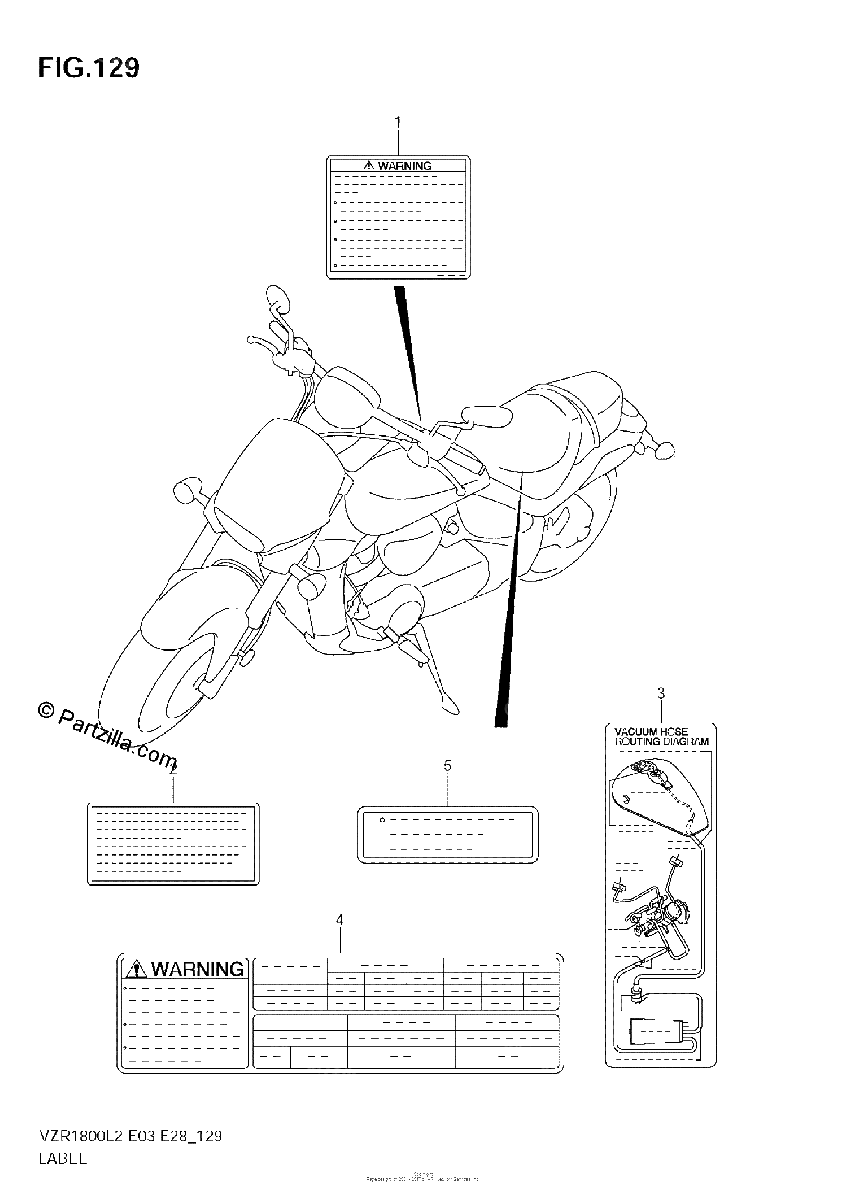 Diagrama de LABEL VZR1800 L2 E33