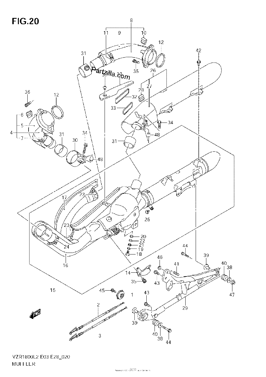 Diagrama de MUFFLER