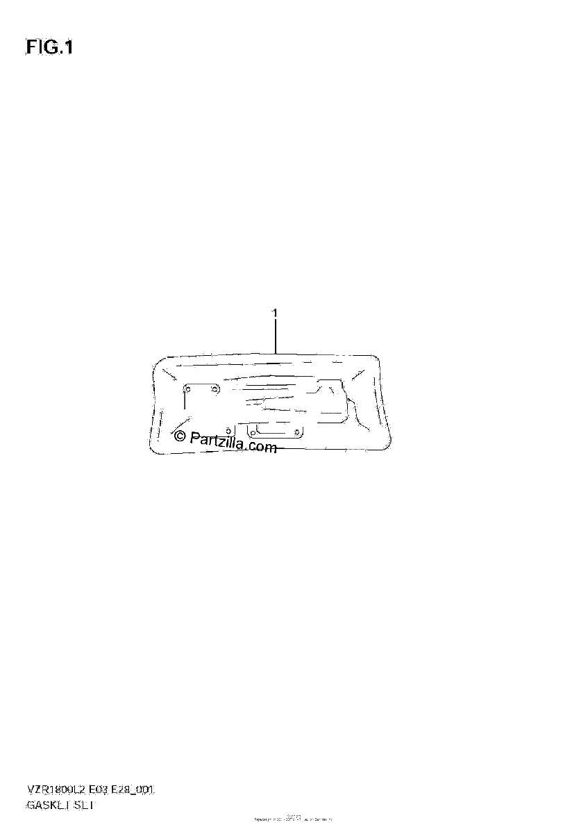 Diagrama de GASKET SET