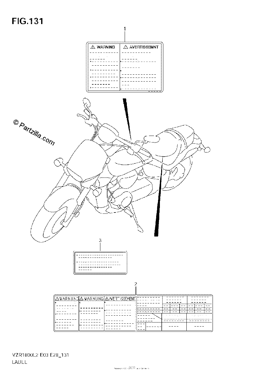 Diagrama de LABEL VZR1800Z L2 E28