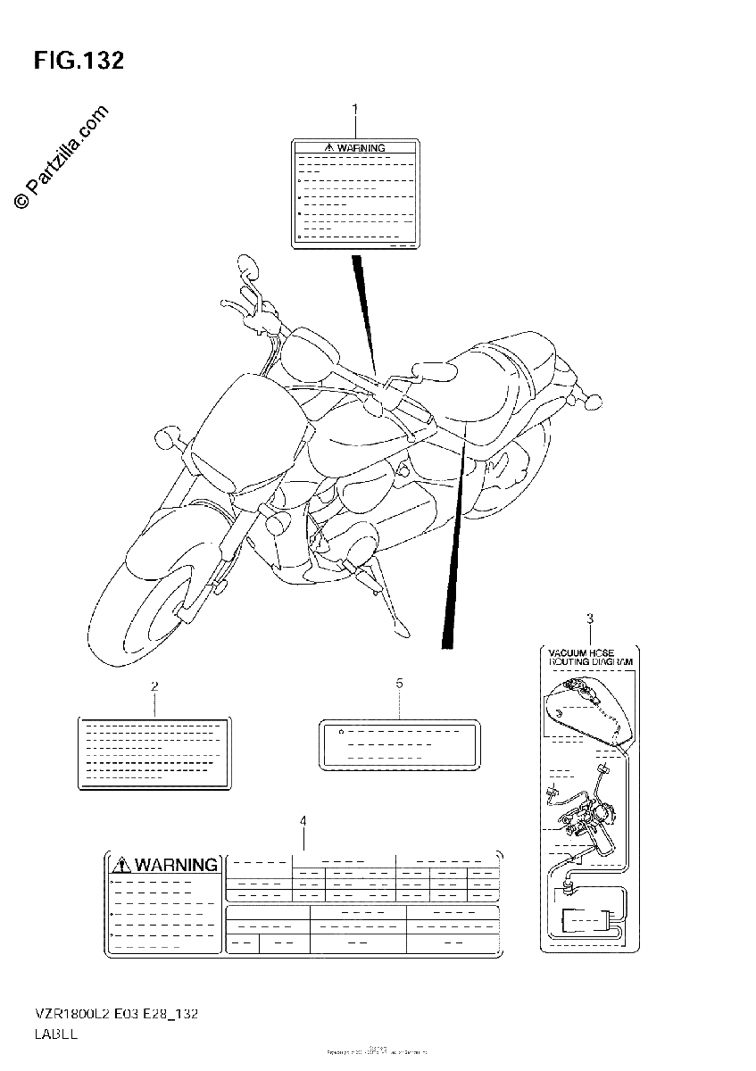 Diagrama de LABEL VZR1800Z L2 E33