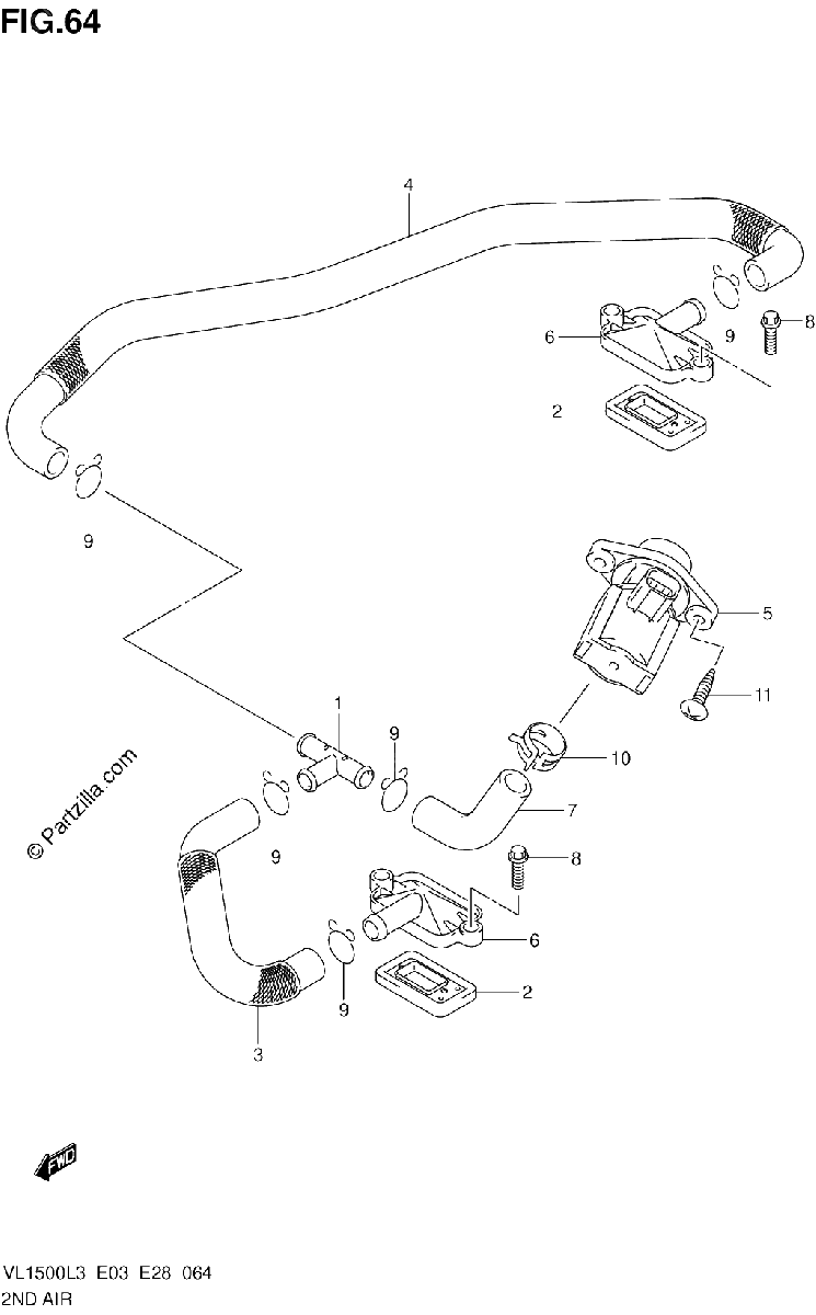 Diagrama de 2ND AIR