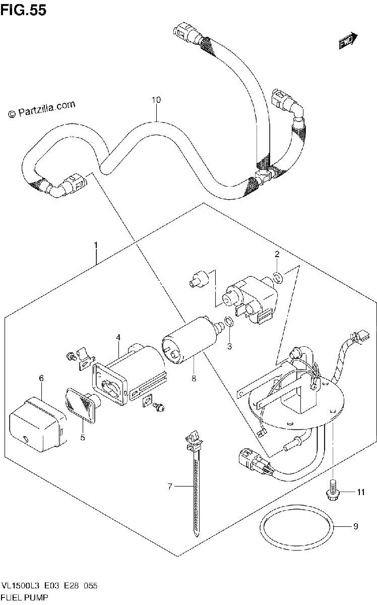 Diagrama de FUEL PUMP