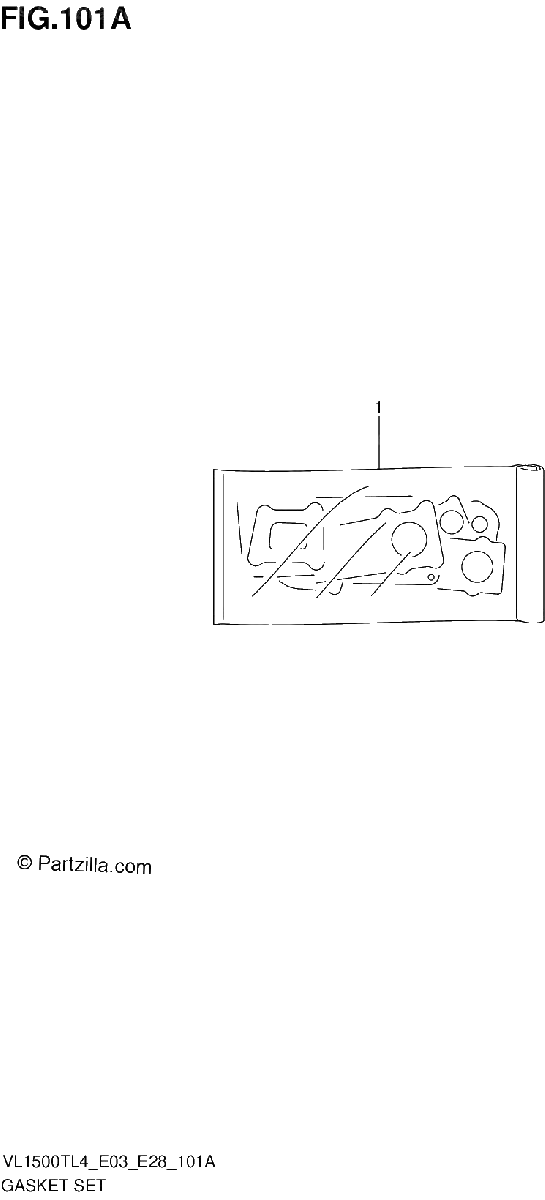Diagrama de GASKET SET