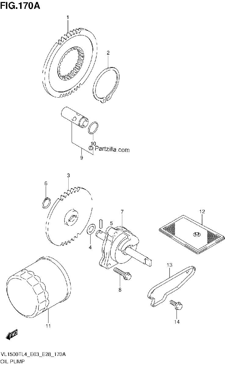 Diagrama de OIL PUMP