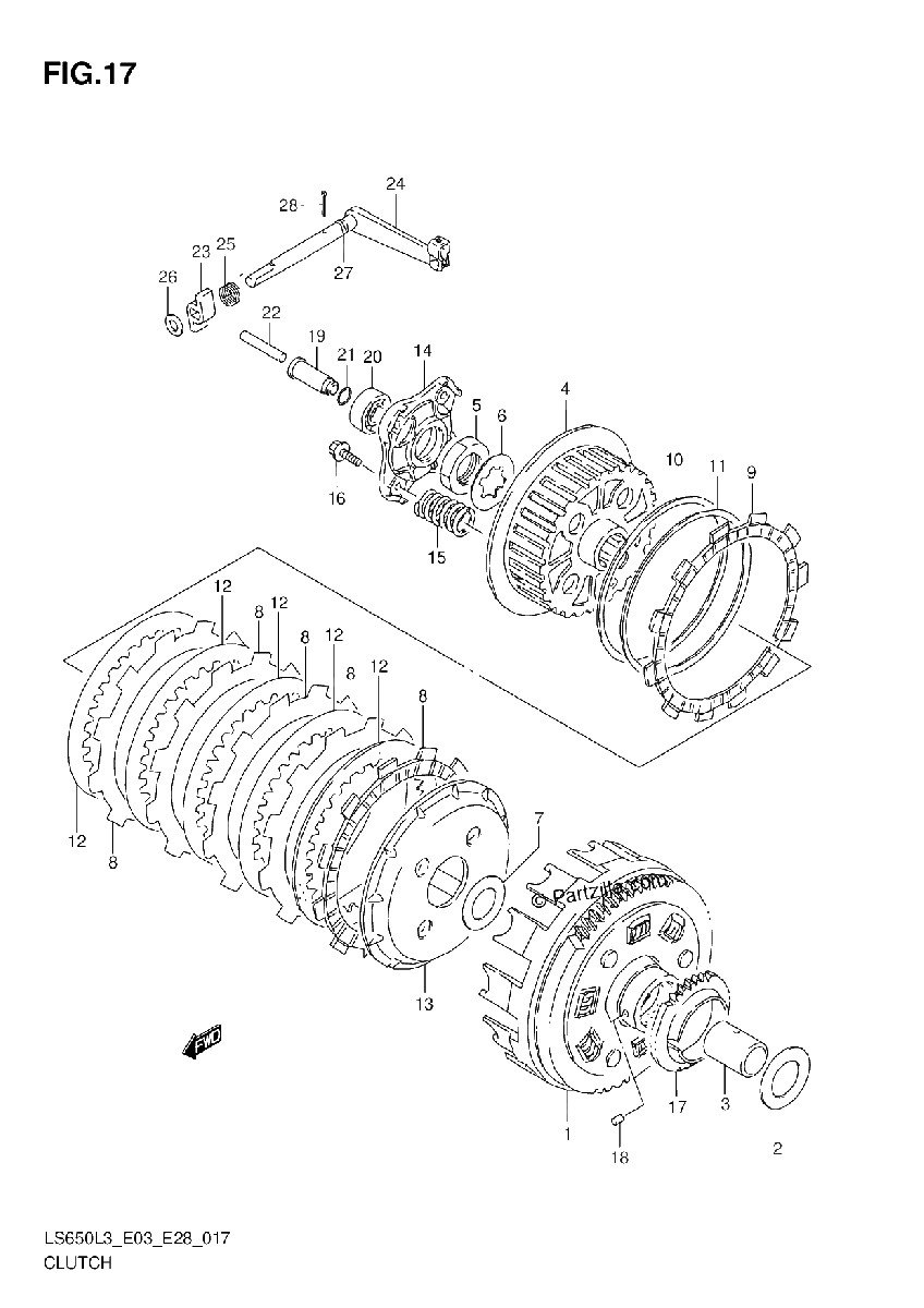 Diagrama de CLUTCH