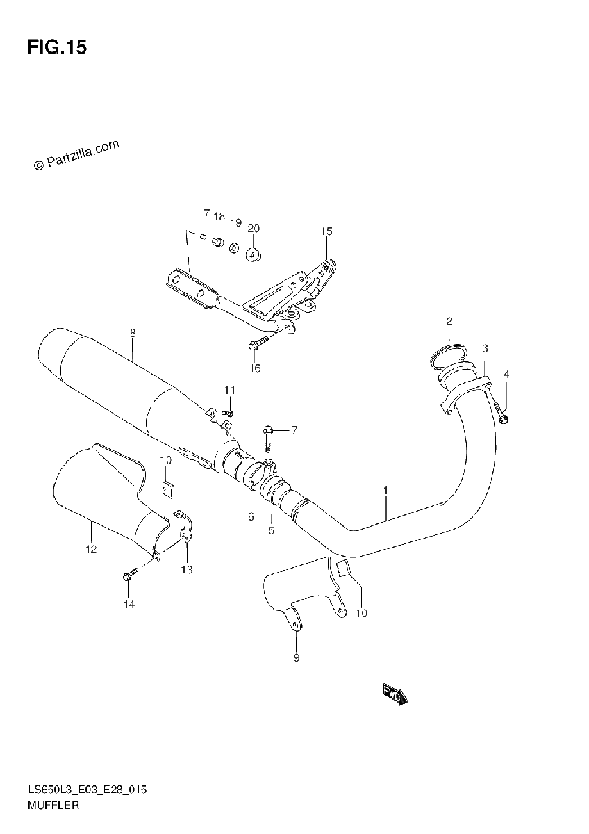 Diagrama de MUFFLER