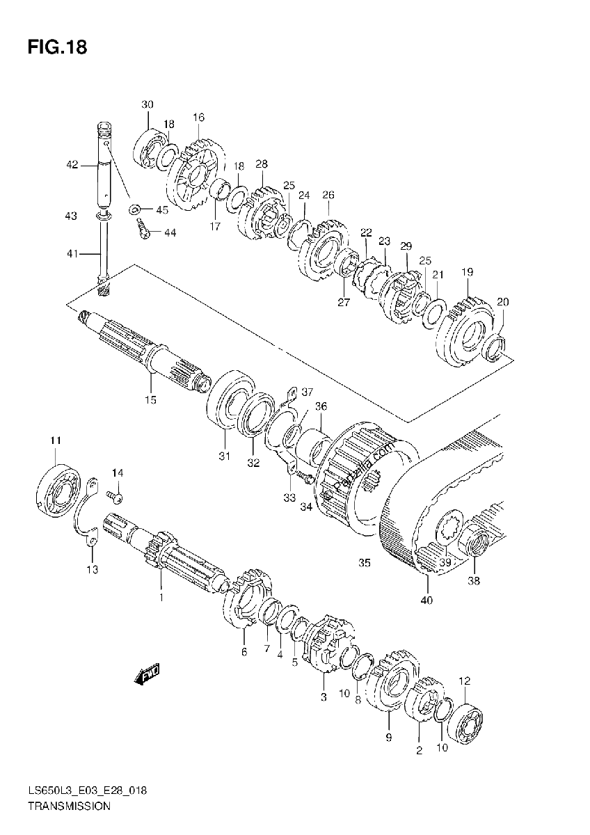 Diagrama de TRANSMISSION