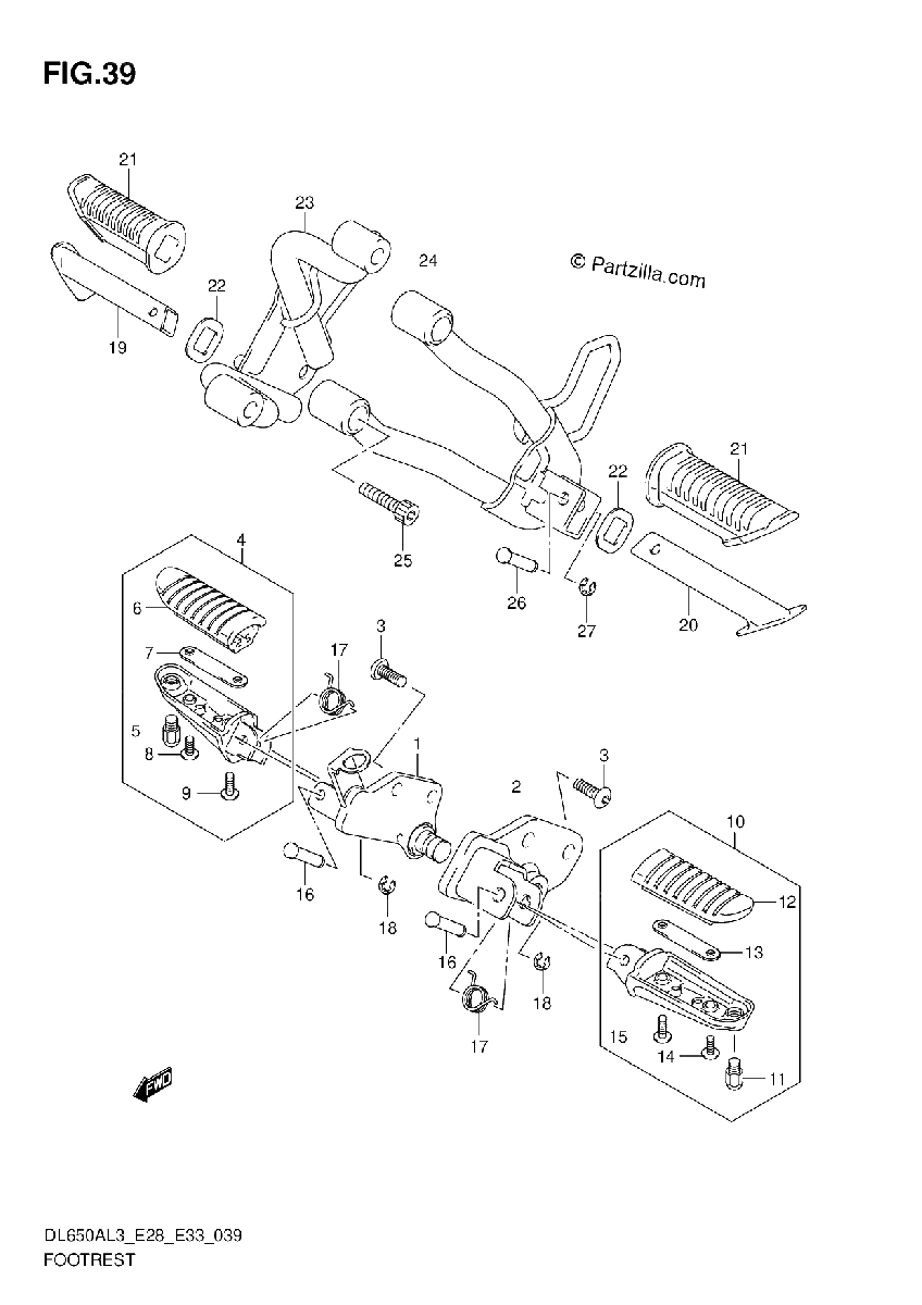 Diagrama de FOOTREST