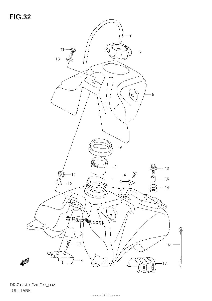 Diagrama de FUEL TANK