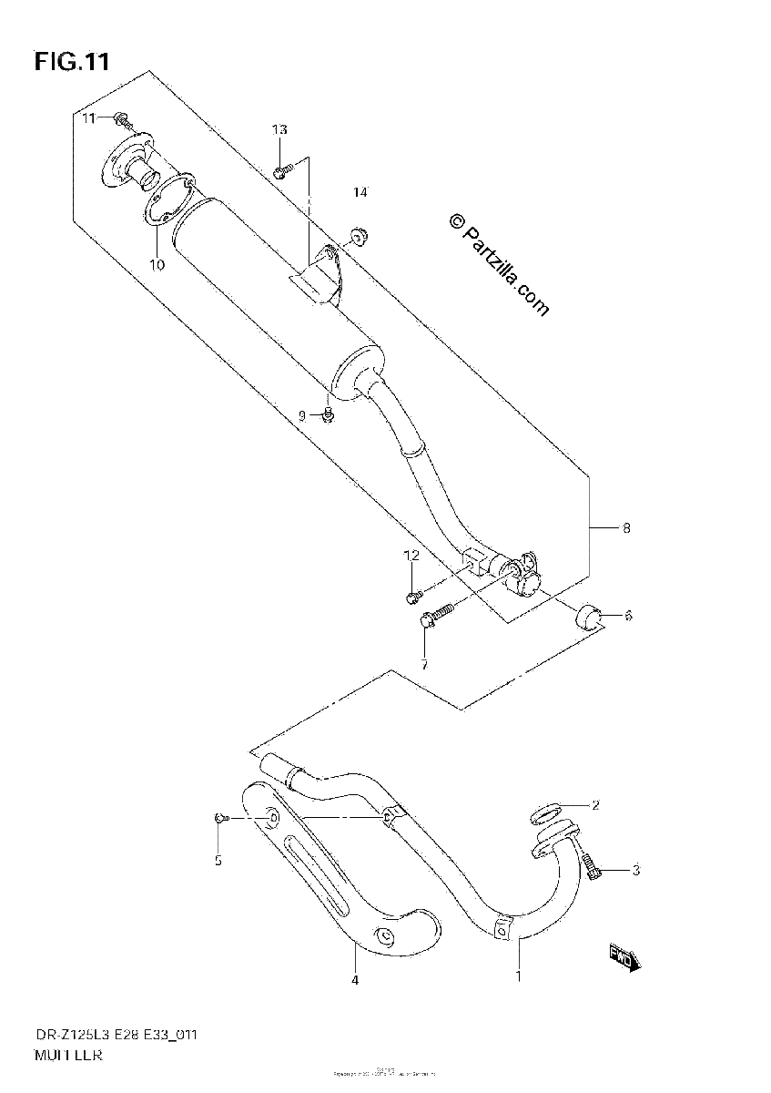 Diagrama de MUFFLER