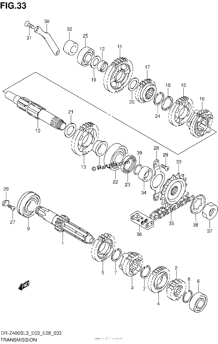 Diagrama de TRANSMISSION