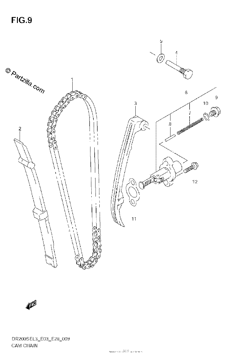 Diagrama de CAM CHAIN