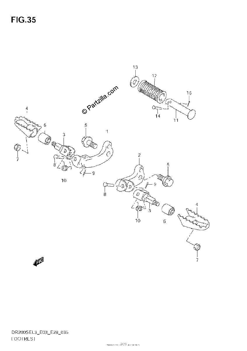 Diagrama de FOOTREST
