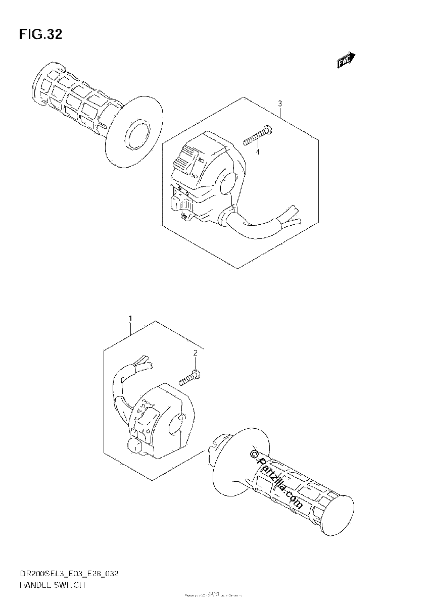 Diagrama de HANDLE SWITCH