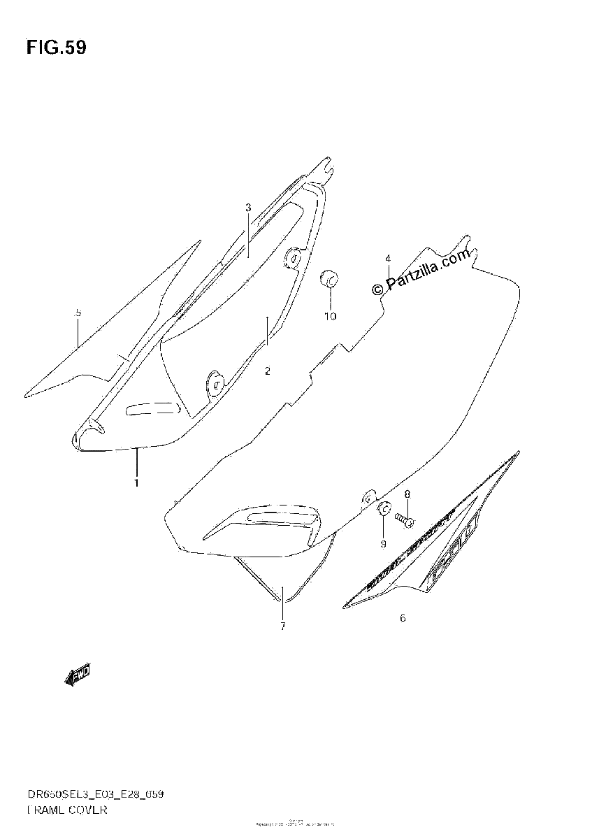 Diagrama de FRAME COVER